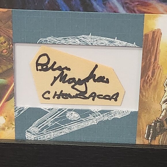 Peter Mayhew - Chewbacca Custom Matted & Framed Signed/Autographed w/Photo (C) - Picture 2 of 2